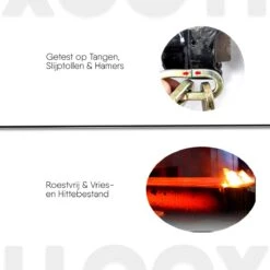 LLOCX Fiets Kettingslot Van 1 Meter + 2 Sleutels – 7mm Roestvrij Aluminium – Sluiten Zonder Sleutel – Insteekslot Met Groene Kliksluiting – Krasvrije & Scheurvrije Sleeve -Fietsen Kortingswinkel 1200x1200 469