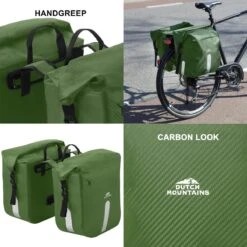 Dutch Mountains Dubbele Fietstas 46 Ltr | 100% Waterdichte Fietstas | Rolltop Sluiting | Reflectoren | Groen 14 Dutch Mountains Dubbele Fietstas 46 Ltr | 100% Waterdichte Fietstas | Rolltop Sluiting | Reflectoren | Groen -Fietsen Kortingswinkel 1200x1200 505