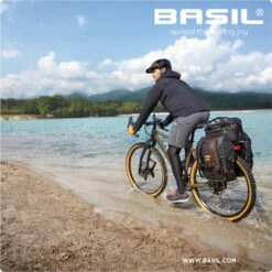 Basil Miles Bagagedragertas MIK - Enkele Fietstas - Zwart - 7 Liter -Fietsen Kortingswinkel 1200x1200 507