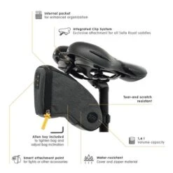 Selle Royal Zadeltas 1,2 Ltr Zwart - ZTSR300A -Fietsen Kortingswinkel 1200x1200 511