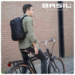 Basil Flex Fietsrugzak - Enkele Fietstas - 17 Liter - Zwart -Fietsen Kortingswinkel 1200x1200 553