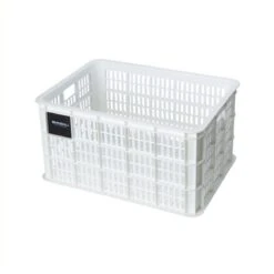 Basil Fietskrat L - Groot - 40 Liter - Wit -Fietsen Kortingswinkel 1200x1200 567