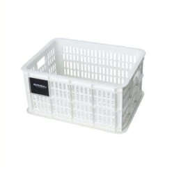 Basil Fietskrat S - Klein - 17.5 Liter - Wit -Fietsen Kortingswinkel 1200x1200 569