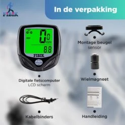 Fibik Draadloze Fietscomputer - Kilometerteller - Draadloos - Waterdicht - Automatisch Verlicht Scherm 11 Fibik Draadloze Fietscomputer - Kilometerteller - Draadloos - Waterdicht - Automatisch Verlicht Scherm -Fietsen Kortingswinkel 1200x1200 62
