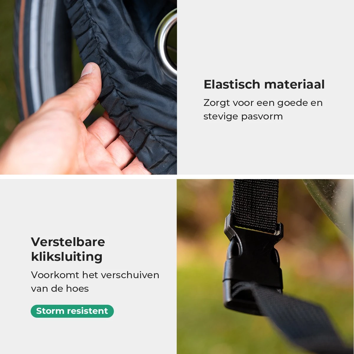 Merkloos Fietshoes Voor 2 Fietsen - Fietshoes Waterdicht - XL - Incl. Gratis Zakje & Zadelhoes 9 Merkloos Fietshoes Voor 2 Fietsen - Fietshoes Waterdicht - XL - Incl. Gratis Zakje & Zadelhoes - Afbeelding 9