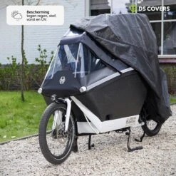 CARGO Bakfietshoes Van DS COVERS – Outdoor – Waterdicht – UV Bescherming – 300D Oxford – Geschikt Voor 2 Wielers – Met Regentent– Incl. Opbergzak -Fietsen Kortingswinkel 1200x1200 749