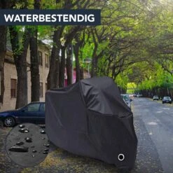 Achaté Fietshoes Universeel Voor Alle Fietsen En Scooters - Waterdicht 420D Oxford - Fiets Hoes Voor 1 Fiets - Incl. Opbergzak -Fietsen Kortingswinkel 1200x1200 756