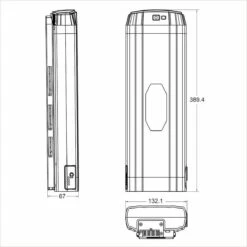 CYCBT 36V-14.5AH E-bike Accu Compatible Fietsaccu Stella Type 2, Gemaakt Van Samsung Cell -Fietsen Kortingswinkel 1200x1200 775