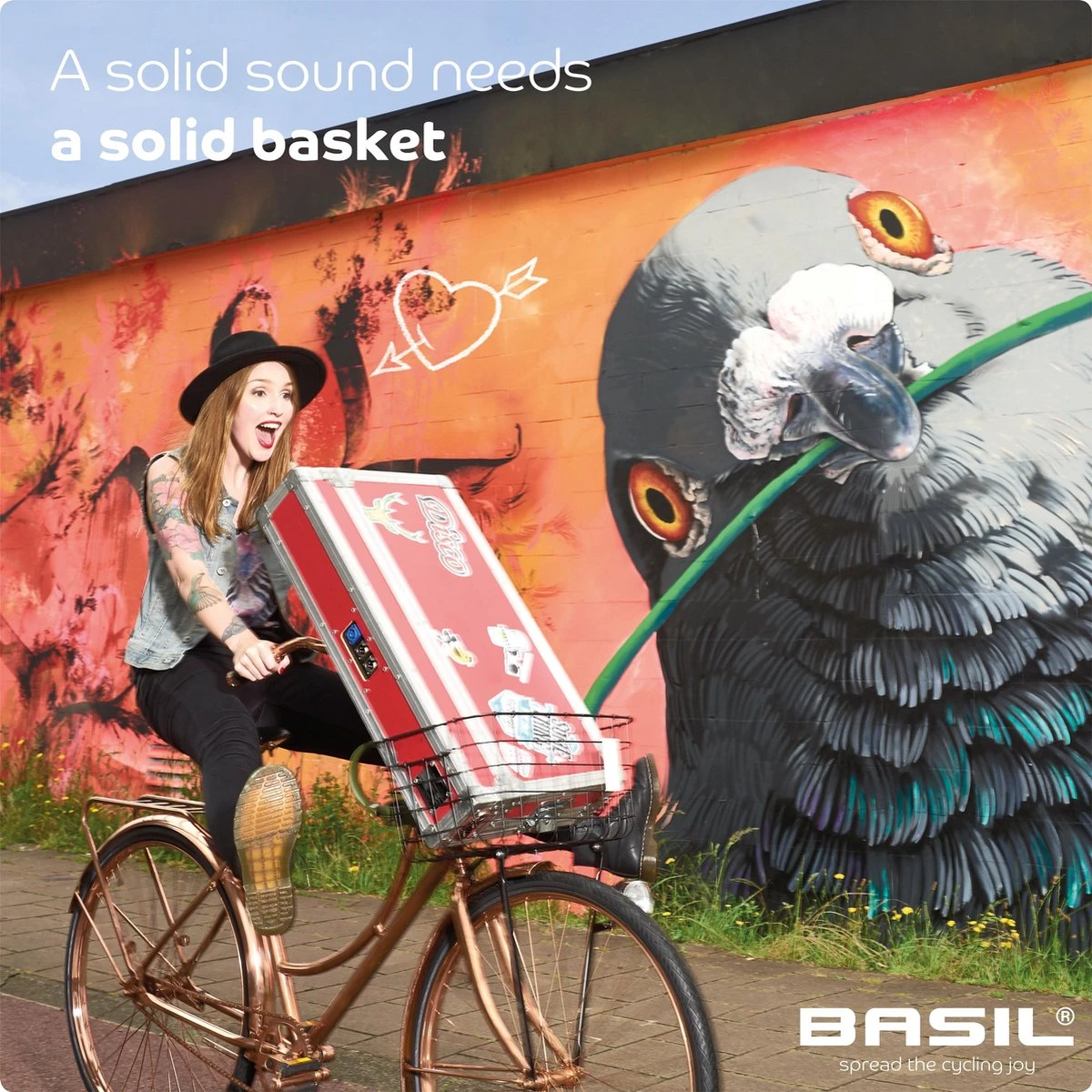 Basil Robin Fietsmand - Voor - Inclusief Bevestigingsmateriaal - Zwart 2 Basil Robin Fietsmand - Voor - Inclusief Bevestigingsmateriaal - Zwart - Afbeelding 2