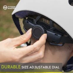 OutdoorMaster Helm Voor Kinderen – Fietselm Kinderen – SkateHelm Kindren – Sporthelm – Jongens – Meisjes – Wit – Maat M (52-56) -Fietsen Kortingswinkel 1200x1200 843