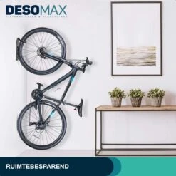 Fiets Ophangsysteem Ophangbeugel En Muurbeugel DesoMax® Muurhaak - Muurbevestiging Voor Met De Wiel Aan De Muur - Wandhouder - Fietshaak -Fietsen Kortingswinkel 1200x1200 870