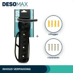Fiets Ophangsysteem Ophangbeugel En Muurbeugel DesoMax® Muurhaak - Muurbevestiging Voor Met De Wiel Aan De Muur - Wandhouder - Fietshaak -Fietsen Kortingswinkel 1200x1200 871