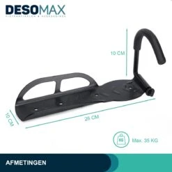 Fiets Ophangsysteem Ophangbeugel En Muurbeugel DesoMax® Muurhaak - Muurbevestiging Voor Met De Wiel Aan De Muur - Wandhouder - Fietshaak -Fietsen Kortingswinkel 1200x1200 872