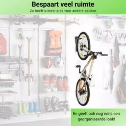 Merkloos Fiets Ophangsysteem -fietshaak- Muurbeugel Fiets- Ophangbeugel Fiets-Fietsbeugel Muur- Geschikt Voor Mountainbikes En Racefietsen- Max 30 Kg- Incl. Montagemateriaal Met Potlood- Geschikt Voor Stevige/gladde Muur 13 Merkloos Fiets Ophangsysteem -fietshaak- Muurbeugel Fiets- Ophangbeugel Fiets-Fietsbeugel Muur- Geschikt Voor Mountainbikes En Racefietsen- Max 30 Kg- Incl. Montagemateriaal Met Potlood- Geschikt Voor Stevige/gladde Muur -Fietsen Kortingswinkel 1200x1200 879