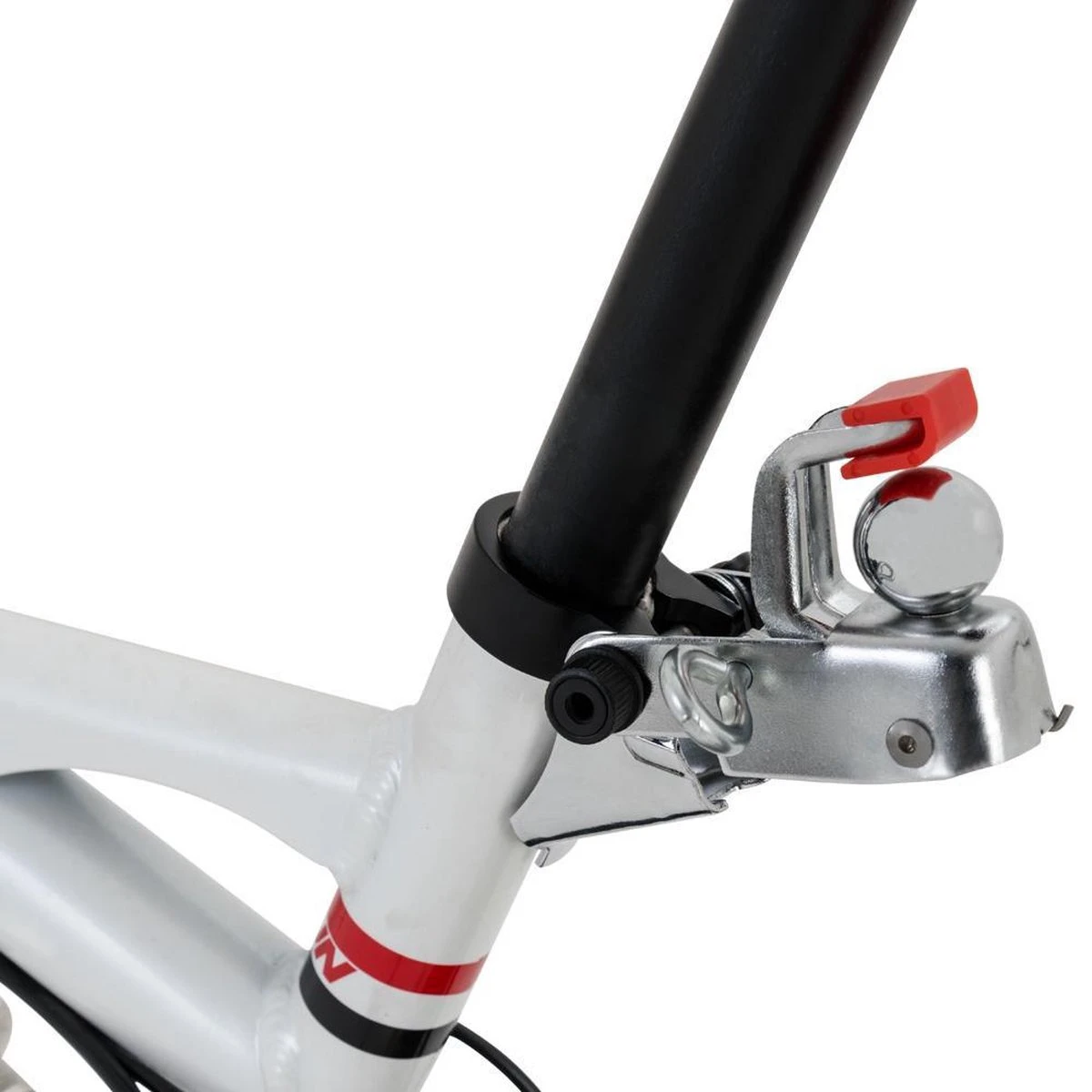 Monzana Fietskar Aanhanger - Met 90L Kunststof Kuip Koppeling – Zwart 9 Monzana Fietskar Aanhanger - Met 90L Kunststof Kuip Koppeling – Zwart - Afbeelding 9