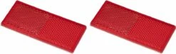 PROPLUS Pro Plus Reflector Zelfklevend - 82 X 36 Mm - Rood - 2 Stuks -Fietsen Kortingswinkel 1200x369 1
