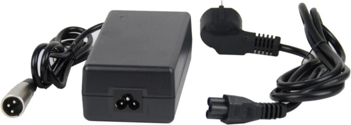 Universele Fietsaccu Lader - Elektrische Fietsoplader - 24V - 2A - Met XLR 3 Pins Stekker 2 Universele Fietsaccu Lader - Elektrische Fietsoplader - 24V - 2A - Met XLR 3 Pins Stekker - Afbeelding 2