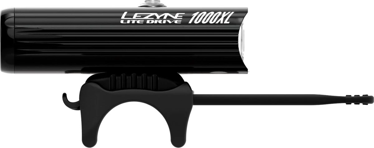 Lezyne Lite Drive 1000XL Fiets Koplamp - LED - Zwart 2 Lezyne Lite Drive 1000XL Fiets Koplamp - LED - Zwart - Afbeelding 2
