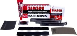 Simson Bandenreparatieset - Bandenplakset Compleet - Type Normaal T.b.v. Fiets - 7 Delig 23 Simson Bandenreparatieset - Bandenplakset Compleet - Type Normaal T.b.v. Fiets - 7 Delig -Fietsen Kortingswinkel 1200x561