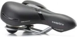 Selle Royal Respiro Soft Relaxed - Fietszadel - Unisex - Zwart -Fietsen Kortingswinkel 1200x585 1
