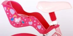 Volare Disney Princess Kinderfiets - Meisjes - 16 Inch - Roze Blauw - Twee Handremmen -Fietsen Kortingswinkel 1200x599