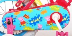 Volare Peppa Pig Kinderfiets - Meisjes - 12 Inch - Roze - 2 Handremmen -Fietsen Kortingswinkel 1200x604 1