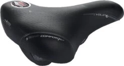 Zadel Selle Bassano Volare BigCity XXL Elastomeer - Zwart -Fietsen Kortingswinkel 1200x642 1