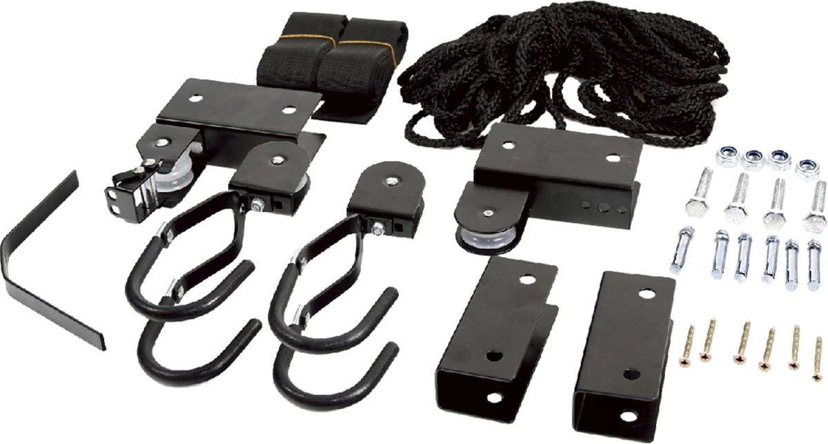 M-wave Fietslift/ophangsysteem Zwart 6 M-wave Fietslift/ophangsysteem Zwart - Afbeelding 6