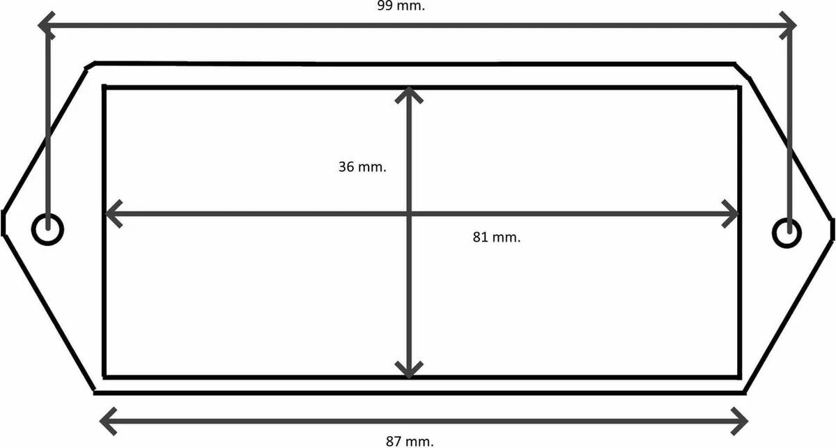PROPLUS Pro Plus Reflector Met Schroefbevestiging - 104 X 40 Mm - Rood - 2 Stuks 7 PROPLUS Pro Plus Reflector Met Schroefbevestiging - 104 X 40 Mm - Rood - 2 Stuks - Afbeelding 7