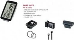 Sigma Fietscomputer Pure 1 ATS - Draadloos - Zwart/Wit -Fietsen Kortingswinkel 1200x644