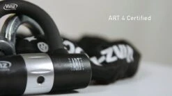 VINZ Trivor ART 4 Kettingslot - 120 Cm Motorslot Van Gehard Staal Met Ring / Scooterslot Met Hangslot / Schijfremslot -Fietsen Kortingswinkel 1200x675 23