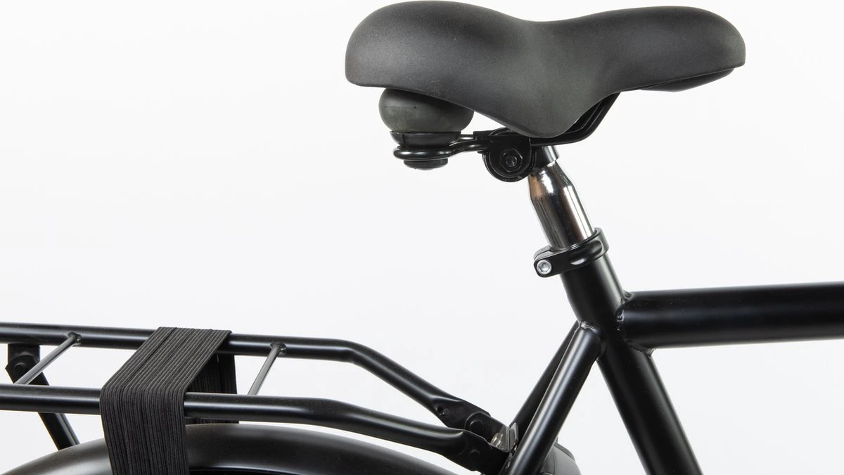 Static Herenfiets Urban 61 Cm Mat Zwart 2 Static Herenfiets Urban 61 Cm Mat Zwart - Afbeelding 2