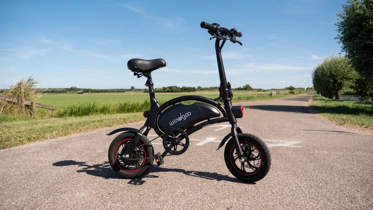 Windgoo - B3 Elektrische Long-Range E-Bike Met Trappers - E-bike - 25Km / H - Wit 6 Windgoo - B3 Elektrische Long-Range E-Bike Met Trappers - E-bike - 25Km / H - Wit - Afbeelding 6