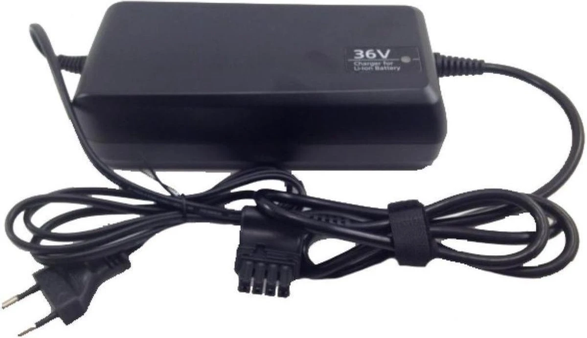 Gazelle Acculader - Elektrische Fietsoplader - 36V - 4A - Panasonic 1 Gazelle Acculader - Elektrische Fietsoplader - 36V - 4A - Panasonic