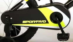 Volare Sportivo Kinderfiets - Jongens - 16 Inch - Neon Geel Zwart - 95% Afgemonteerd -Fietsen Kortingswinkel 1200x699 2