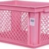 Benson Lastpak Fietskrat Kunststof Roze - L40 X B30 X H22 Cm