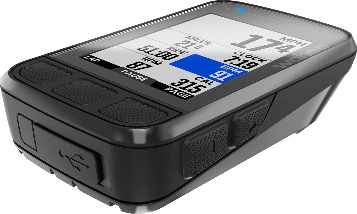 Wahoo Fitness Wahoo ELEMNT BOLT V2 GPS Fietscomputer - Zwart 10 Wahoo Fitness Wahoo ELEMNT BOLT V2 GPS Fietscomputer - Zwart - Afbeelding 10