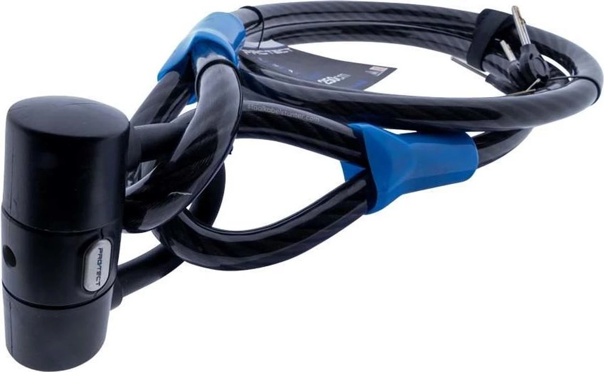 Pro-tect Cobalt Kabelslot 2,5 Meter Lang | ø20mm X 250cm | ART1 En VBV Keuring | Staalkabel Met Lussen En Hangslot | Slot Tuinmeubelen Terras Bootslot Jet Ski 7 Pro-tect Cobalt Kabelslot 2,5 Meter Lang | ø20mm X 250cm | ART1 En VBV Keuring | Staalkabel Met Lussen En Hangslot | Slot Tuinmeubelen Terras Bootslot Jet Ski - Afbeelding 7