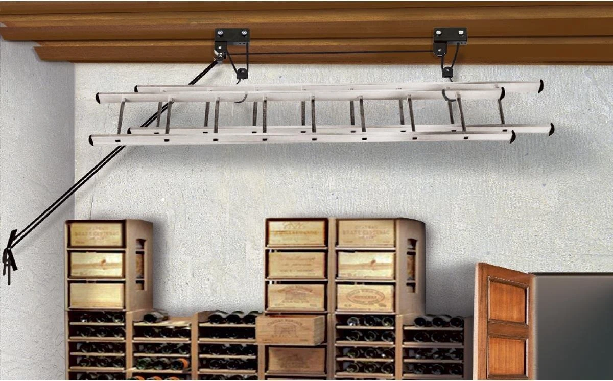 M-wave Fietslift/ophangsysteem Zwart 3 M-wave Fietslift/ophangsysteem Zwart - Afbeelding 3