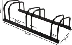 Alora Fietsenrek Voor 3 Fietsen Zwart- Met Muurbevestiging - Fietsen Rek -Fietsen Kortingswinkel 1200x747 3