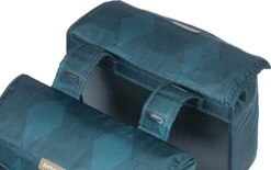 Basil Elegance Dubbele Fietstas - 40-49 Liter - Estate Blauw -Fietsen Kortingswinkel 1200x753 2
