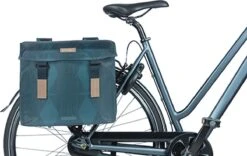 Basil Elegance Dubbele Fietstas - 40-49 Liter - Estate Blauw -Fietsen Kortingswinkel 1200x756