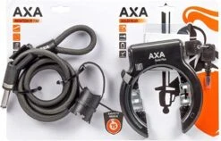 Axa Solid Plus Set Ringslot Met Insteekketting ART-2 Zwart -Fietsen Kortingswinkel 1200x766