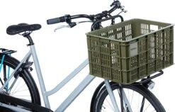 Basil Fietskrat L - Groot - 40 Liter - Groen -Fietsen Kortingswinkel 1200x767 6