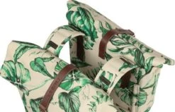 Basil Ever-Green Dubbele Fietstas - Beige - 32 Liter -Fietsen Kortingswinkel 1200x774 1