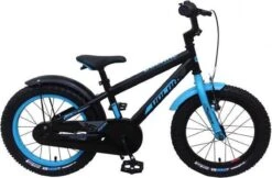 Volare Rocky Kinderfiets - 16 Inch - Zwart Blauw - 95% Afgemonteerd - Prime Collection -Fietsen Kortingswinkel 1200x788 1