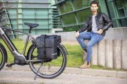 New Looxs Odense Double Dubbele Fietstas - 39 Liter - Zwart -Fietsen Kortingswinkel 1200x799 23