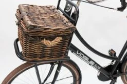 New Looxs Melbourne Medium Fietsmand Voordrager - 24 Liter - Rotan - Bruin -Fietsen Kortingswinkel 1200x800 120