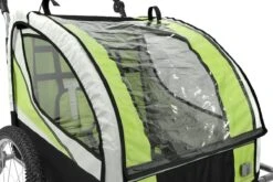 Fietkar - 2 Kinderen - Met Schokbreker - Lime -Fietsen Kortingswinkel 1200x800 137