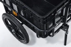 CLP Aanhanger Voor Fietsen WILLY, Dekzeil, Universele Koppeling Zwart -Fietsen Kortingswinkel 1200x800 155